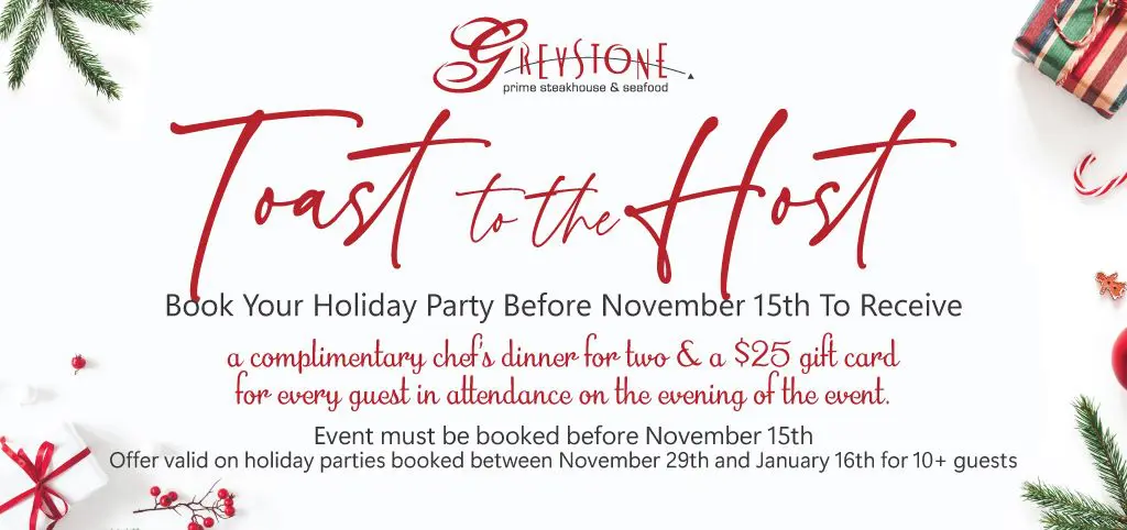 Get Together For The Holidays At Greystone